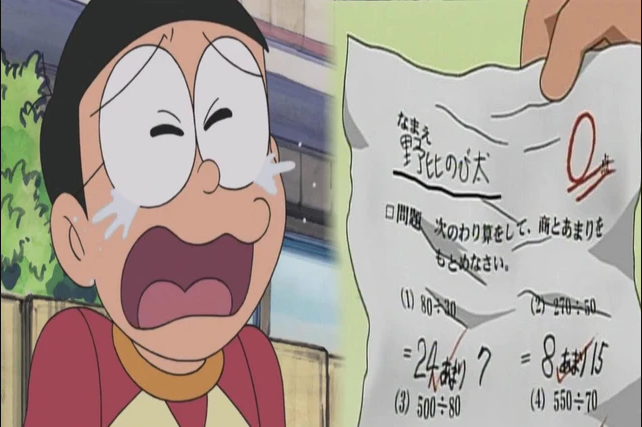 Vì sao Nobita làm bài kiểm tra toàn 0 điểm mà vẫn được lên lớp: Người đọc Doraemon nhiều cũng chưa chắc đã biết lý do
